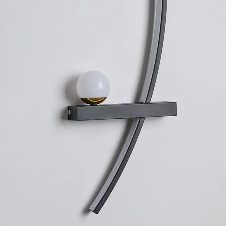 KaarevaPallo™ - Minimalistinen LED-seinävalaisin